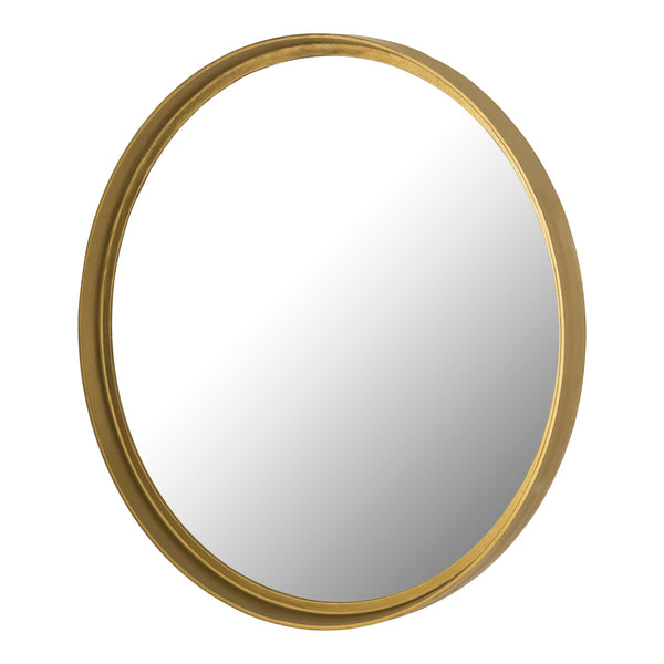 Moe's Large Winchester Mirror in Antique Brass