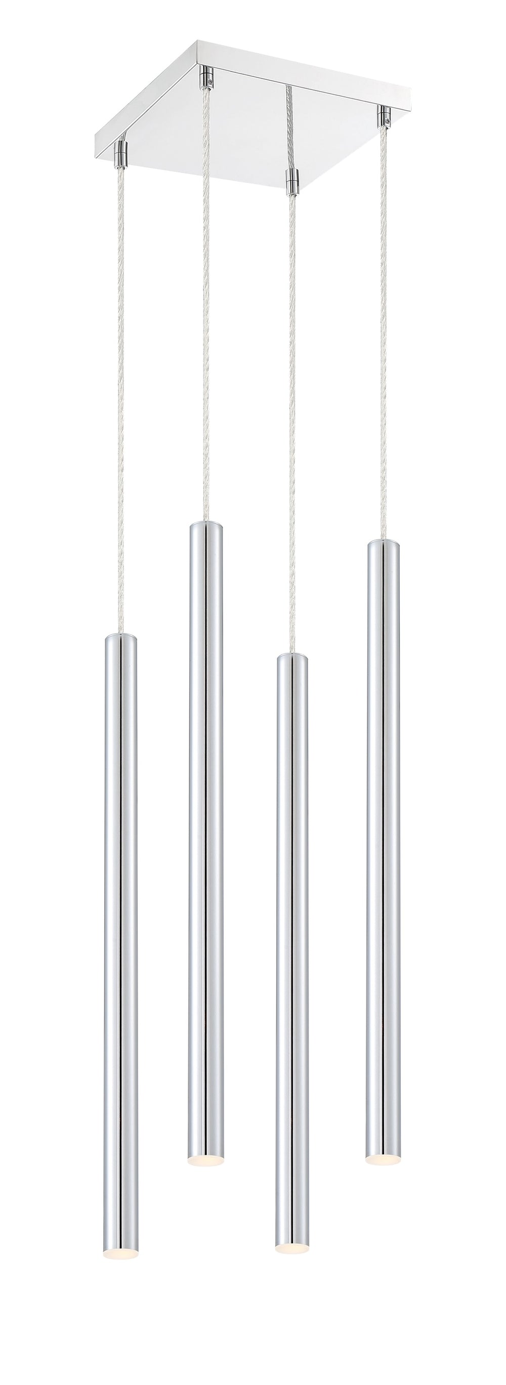 Forest 4 Light Island/Billiard in Chrome Finish