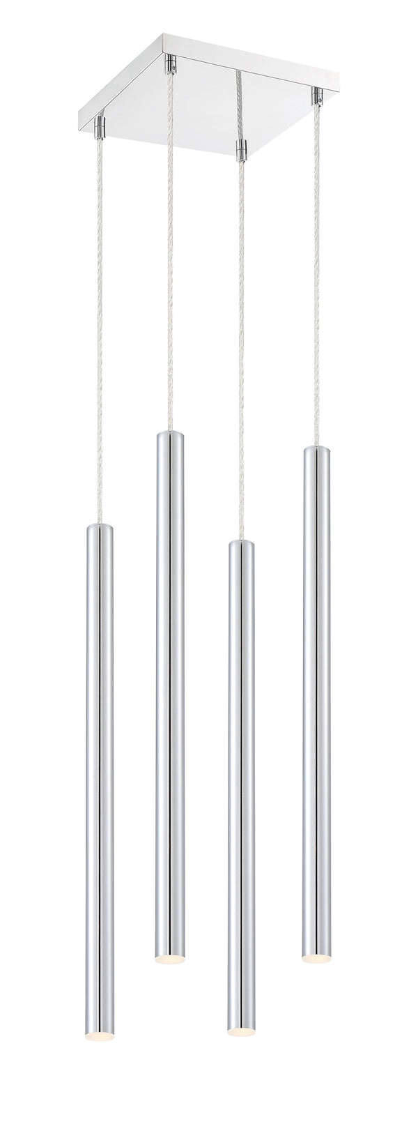Forest 4 Light Island/Billiard in Chrome Finish