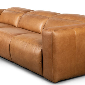 Radley Power Recliner 3-Piece Sectional W/ Chaise - Sonoma Butterscotch