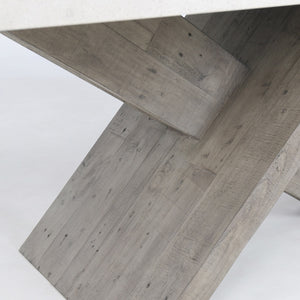 Durant Solid Wood Reclaimed Pine Dining Table