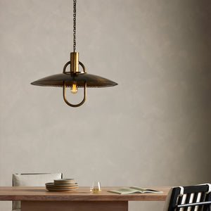 Arely Pendant In Dark Antique Brass