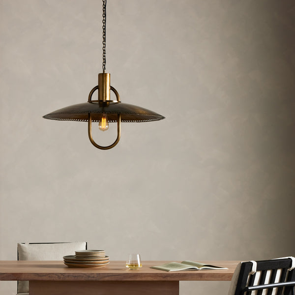 Arely Pendant In Dark Antique Brass