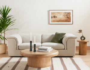 Zach Coffee Table In Burnished Parawood