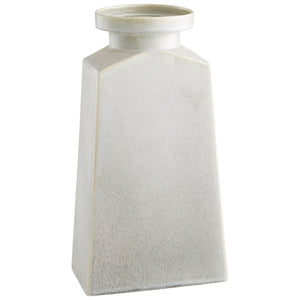 Santorini Vase in Oyster Silver