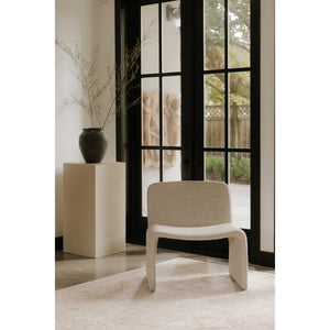 Moe's Ella Accent Chair in Heather Beige