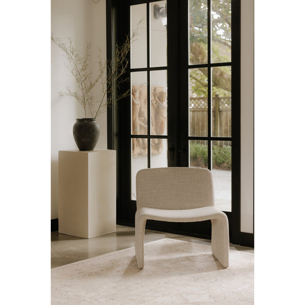 Moe's Ella Accent Chair in Heather Beige