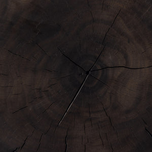 Tino End Table In Rubbed Black