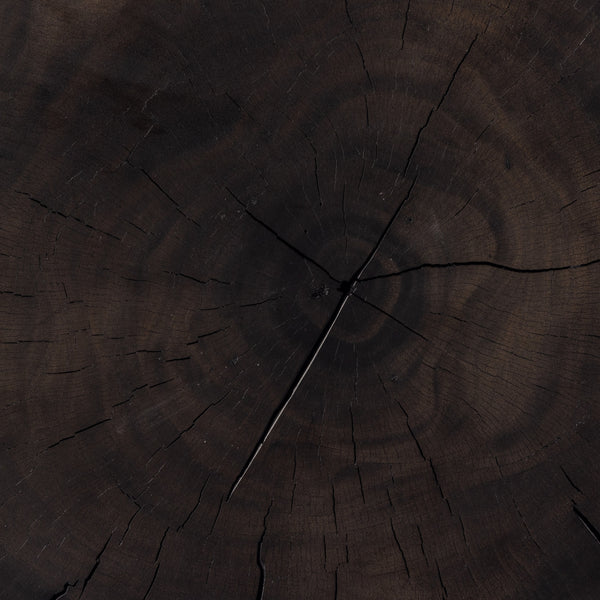 Tino End Table In Rubbed Black