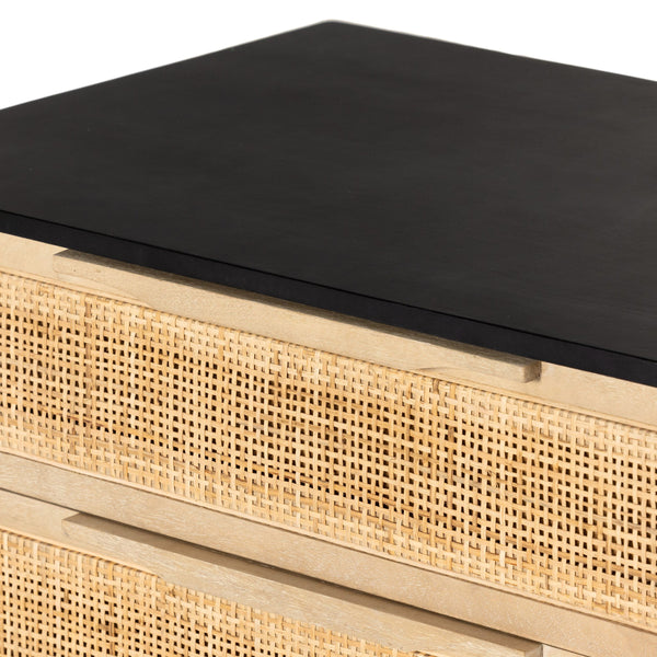 Sydney Large Nightstand - Black Wash
