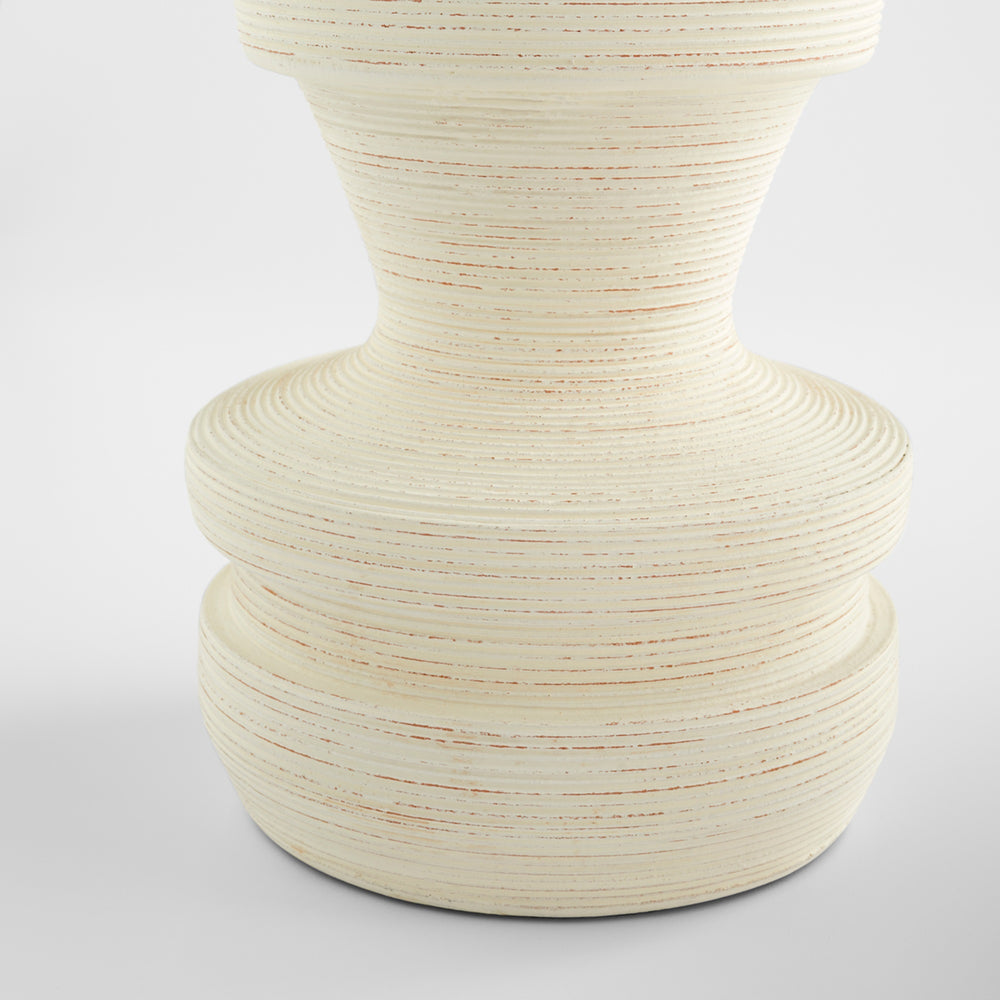 Taras Vase | White -Small