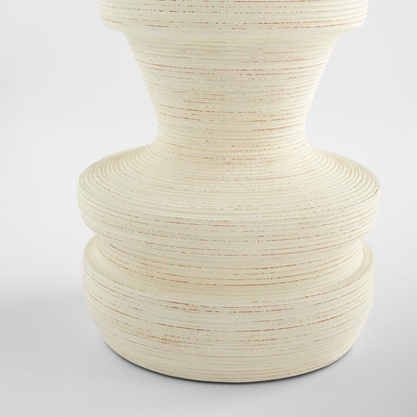 Taras Vase | White -Small