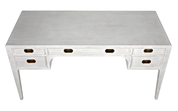 Africa Desk, White Wash