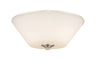 Jarra 3 Light Flush Mount in Brushed Nickel Finish
