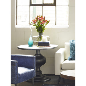 Moe's Lexie Dining Table Black with Rounded Base