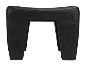 Sumo Stool, Black Burnt