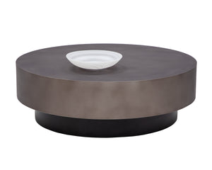 BERNABY COFFEE TABLE - GUNMETAL