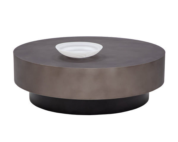 BERNABY COFFEE TABLE - GUNMETAL