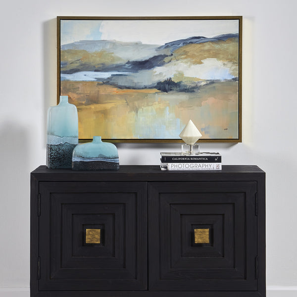 Folded Hills Framed Landscape Art