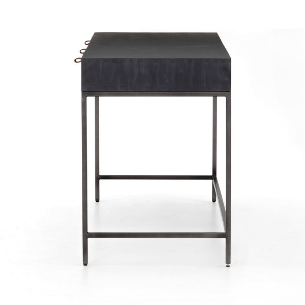 Trey Modular Writing Desk in Black Wash Poplar