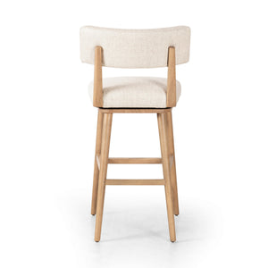 Cardell Swivel Bar Stool in Natural Essence