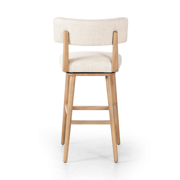 Cardell Swivel Bar Stool in Natural Essence