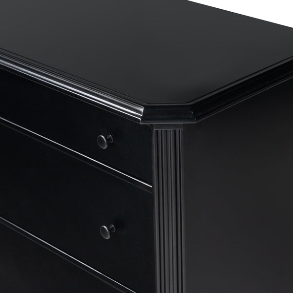 Lendon Dresser 3 Drawer in Black