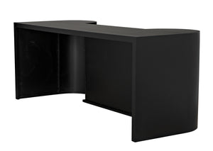Concierge Desk, Black Steel