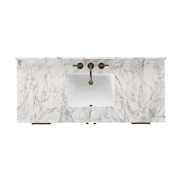Anthem Single Wide Vanity - Black Wash Oak Veneer