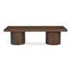 Moe's Hadley Coffee Table in Warm Brown