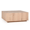 Layne Solid Wood Coffee Table with Casters