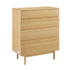 Monterey 4 Drawer High Chest, Wheat