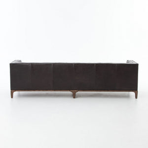 DYLAN LEATHER SOFA-RIDER BLACK