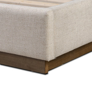 Montgomery King Bed - Thames Cream
