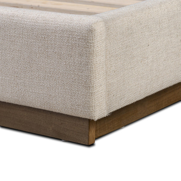 Montgomery King Bed - Thames Cream