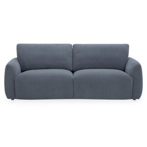 Moe's Callie Sofa 91" in Slate Blue with High Back