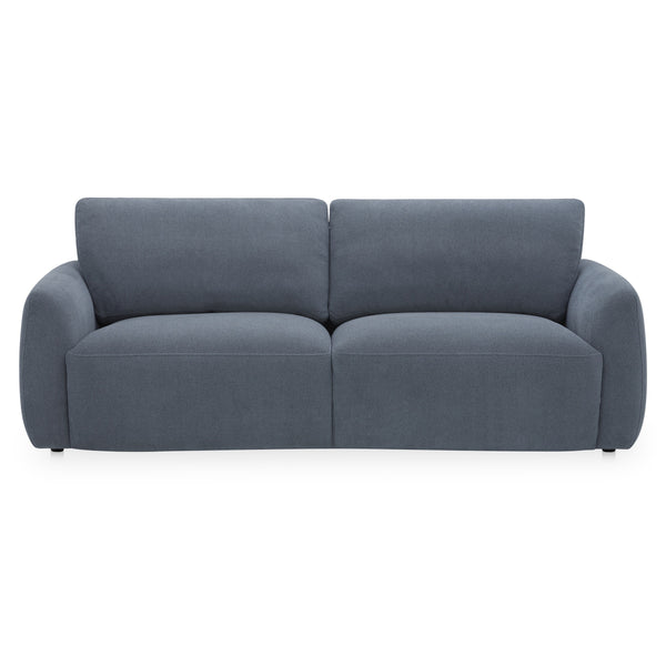 Moe's Callie Sofa 91" in Slate Blue with High Back