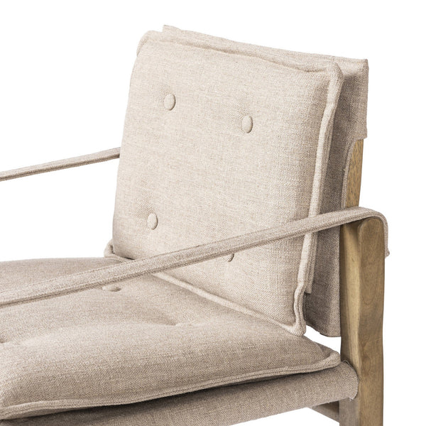 Lenz Dining Armchair In Alcala Taupe
