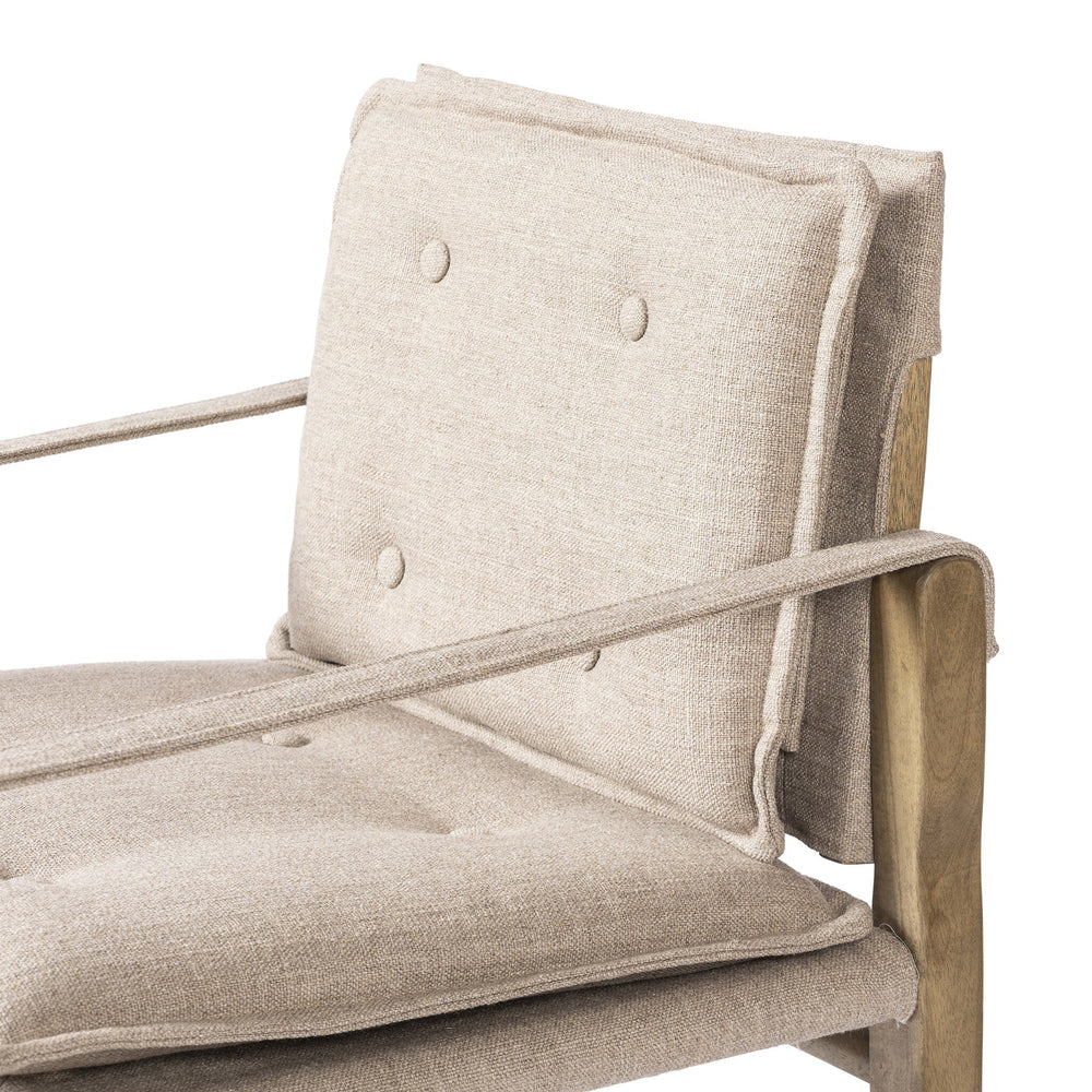 Lenz Dining Armchair In Alcala Taupe