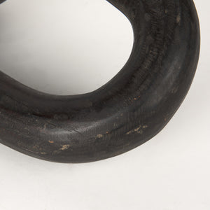 Tayla Large Black-Brown Wood Chain Link