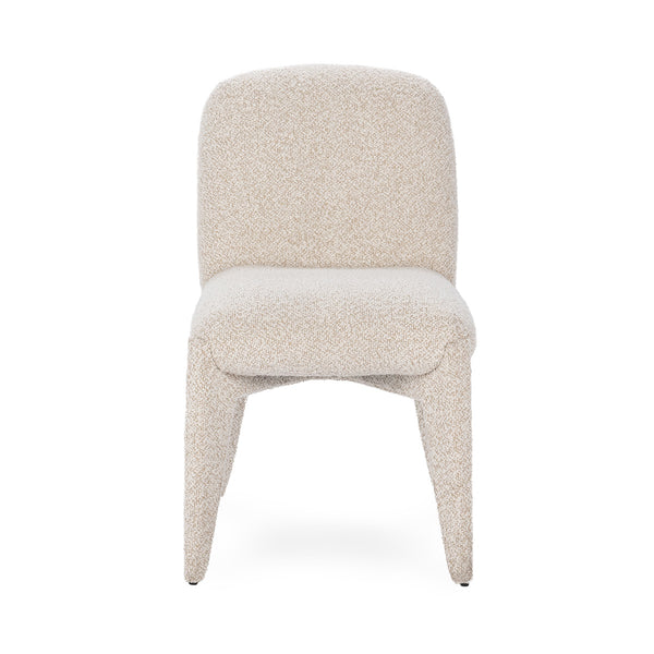 Danson Upholstered Dining Chair in Fallow Ivory