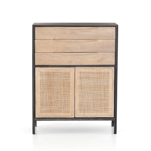 Sydney Tall Dresser in Black Wash