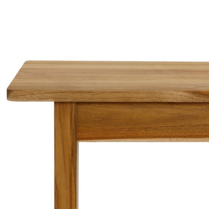 Chapman Outdoor Console Table - Natural Teak-FSC