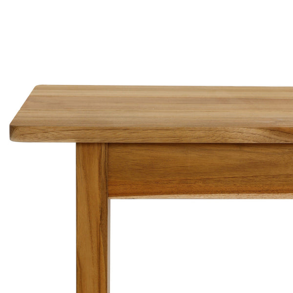 Chapman Outdoor Console Table - Natural Teak-FSC