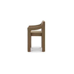 Moe's Elise Counter Stool in Ochre with Sloped Arms