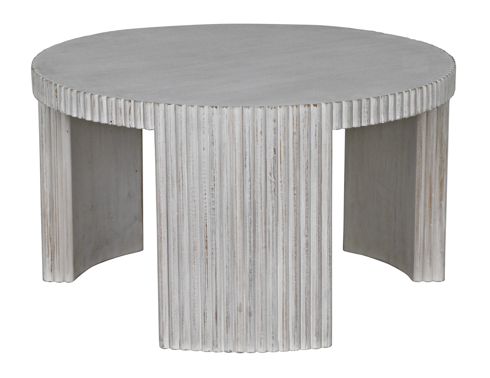 Jgor Side/Coffee Table, White Wash