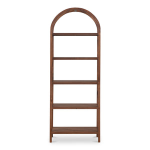 Moe's Eero Bookcase with Walnut Veneer Shelves