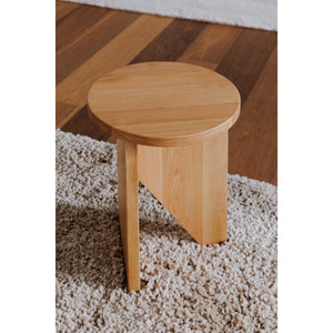Moe's Grace Accent Table in Natural Oak