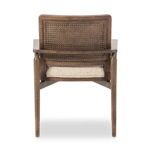 Xavier Dining Armchair In Hasselt Taupe