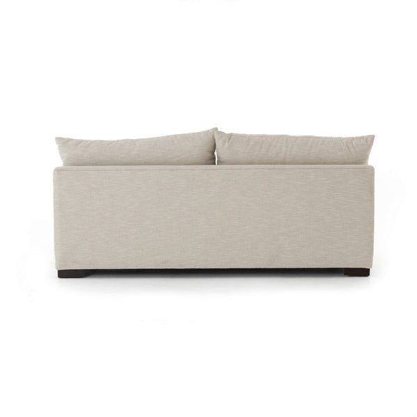Grant Armless Sofa-Oatmeal
